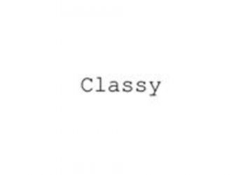 The Classy Issue