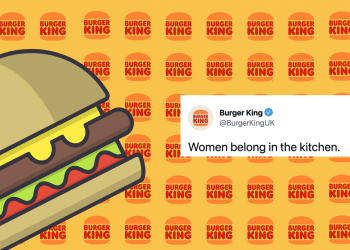 Burger King UK Under Fire for Tweeting ‘Women Belong in The Kitchen’