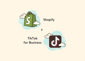 Picture of Shopify and TikTok