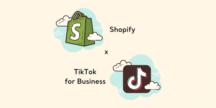 Picture of Shopify and TikTok