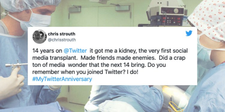 Social Media Saved a Man’s Life