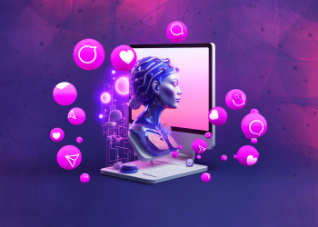 AI influencer interacting with followers, showcasing inclusivity and storytelling on social media.