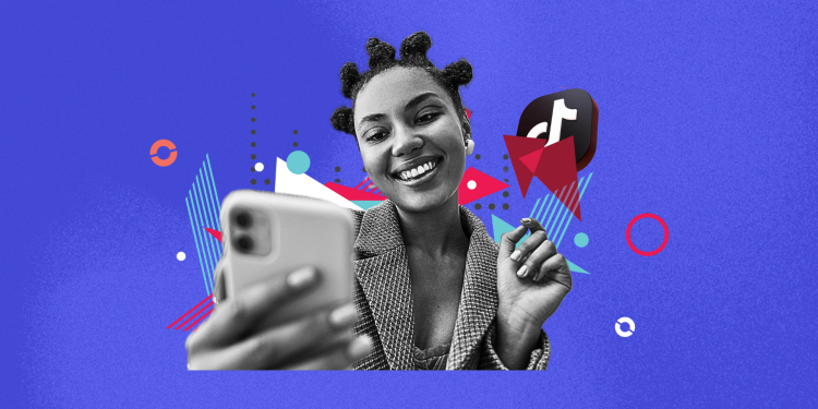 Trending TikTok content in February 2025, featuring Valentine’s DIYs, Pantone color trends, and eco-friendly lifestyle videos