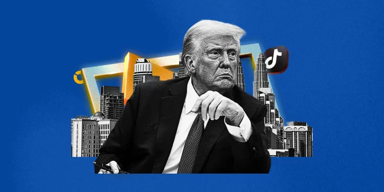 TikTok and global media platforms under political pressure in a fragmented digital world.