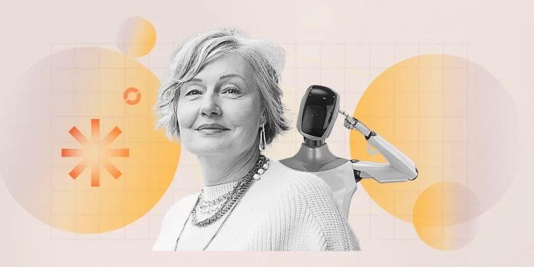 AI chatbot offering emotional support to a lonely user at night.