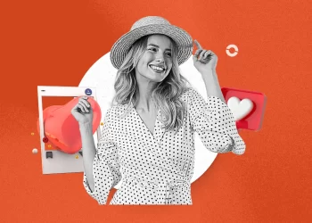 A person journaling during golden hour with iced coffee and summer fashion.