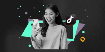 TikTok creator filming a viral AI prank video