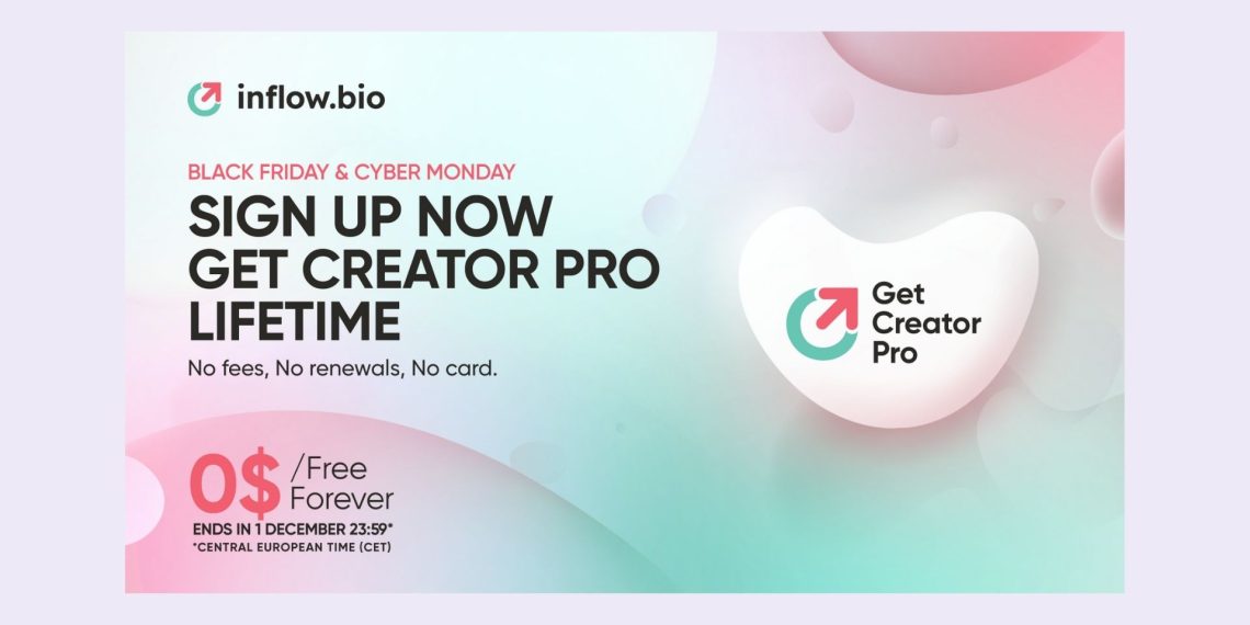 Breaking the Subscription Model: Get inflow.bio Creator Pro for FREE (Lifetime)! 🚀