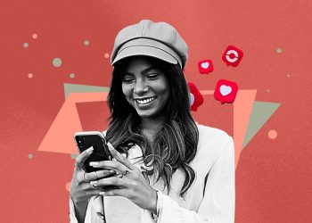 Warm-toned Instagram aesthetic featuring soup, autumn leaves, and AI-generated visuals