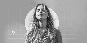 Minimalist smartphone screen with muted app icons and soft background