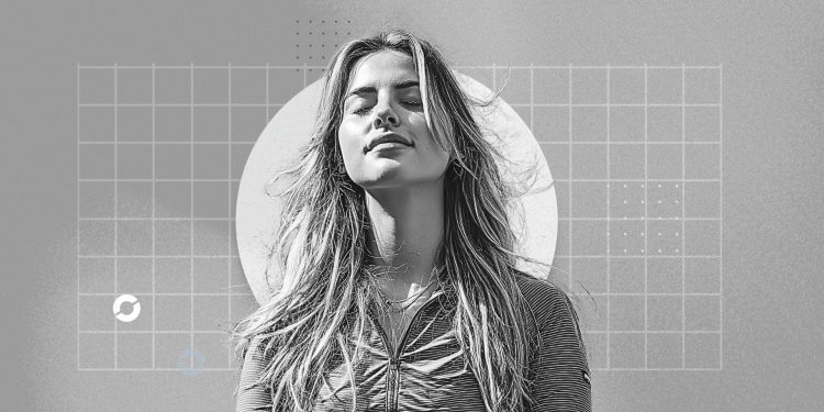 Minimalist smartphone screen with muted app icons and soft background