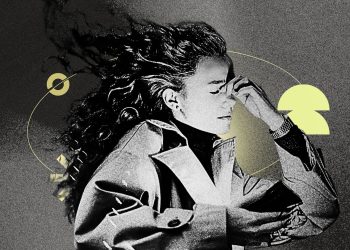 A melancholic influencer sitting alone in an urban setting reflecting doomer aesthetic