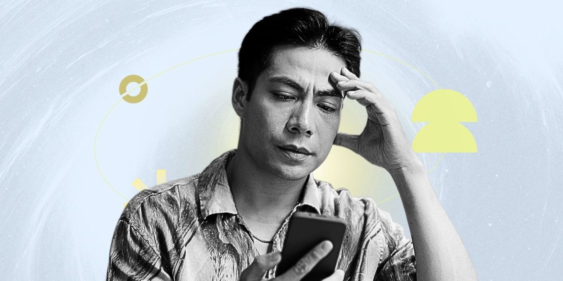 A human brain connected to AI systems showing reduced cognitive activity